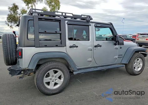 2016 Jeep Wrangler Unlimited Sport из США, поврежденный, VIN 1C4BJWDG7GL109953